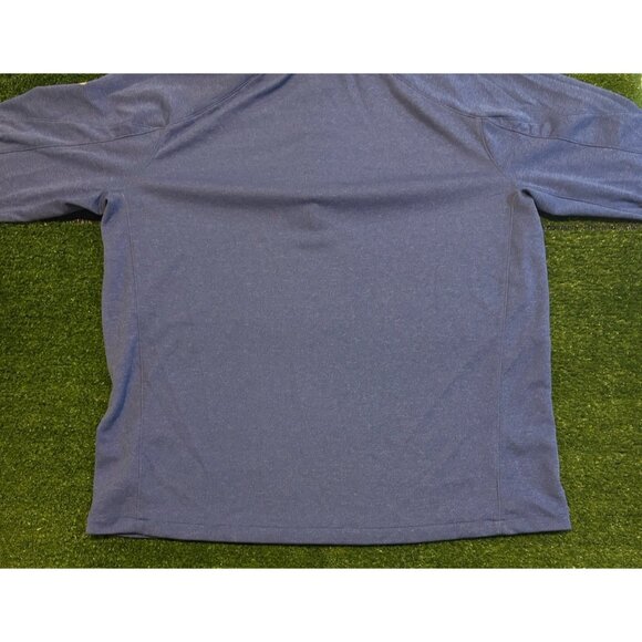 Zero Restriction 1/4 zip mens large blue lighweight breathable pullover golf RK - Picture 12 of 13